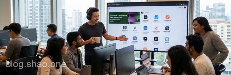 OpenAI 商店大門正式敞開!ChatGPT 的「App Store」時刻降臨,開發者準備好大顯身手了嗎? 1 1766217967192