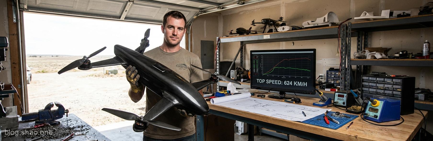 【科技最前線】時速 624 公里的飛天神話!澳洲神人打造地表最速無人機,快到連超跑都只能「看車尾燈」! 1 1766226669114