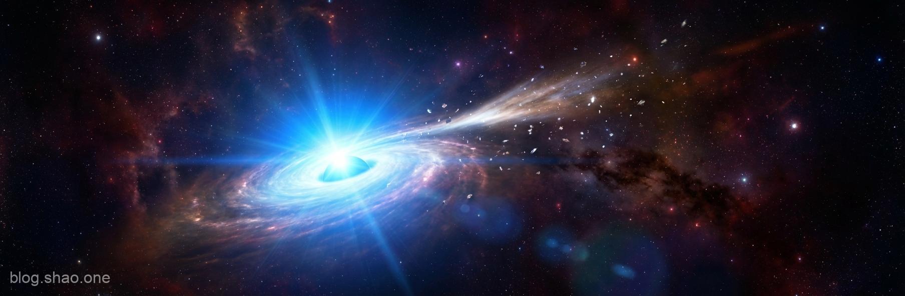 宇宙級「深藍色閃光」真相大白!天文學家:這不是普通的爆炸,是黑洞在「撕碎」星星! 1 1766302270989