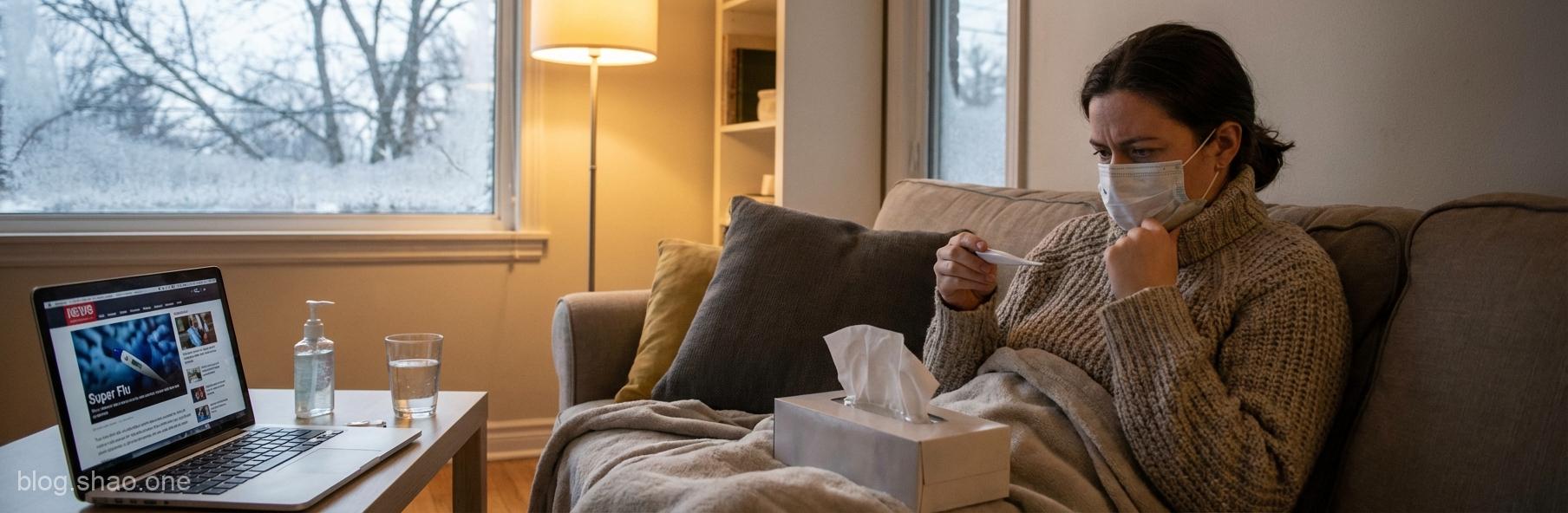 科技醫療快報:美國「超級流感」警報大作!H3N2 變異株 subclade K 究竟有多狂? 1 1767057176563