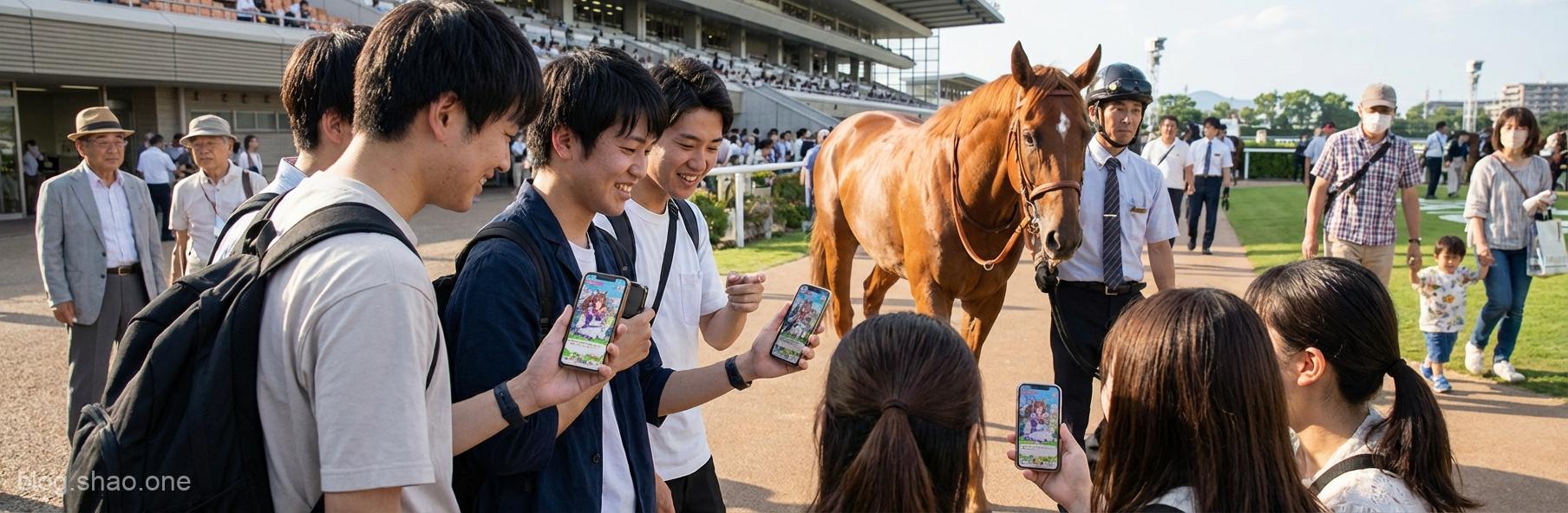 【宅經濟發威】當虛擬賽馬娘跑進現實世界:這款手遊如何讓日本賽馬場「滿血復活」? 1 1767100282169