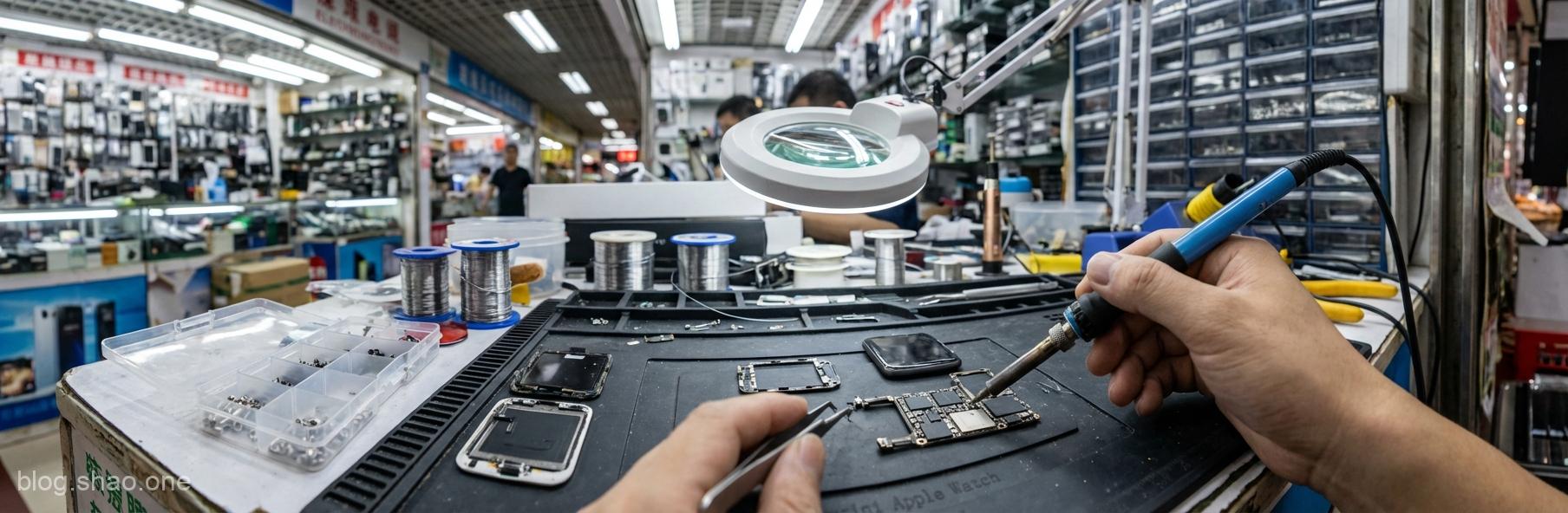 華強北出奇蹟!科技狂人挑戰一週內 DIY 組裝 Apple Watch:這不是山寨,是真本事! 1 1767100312414