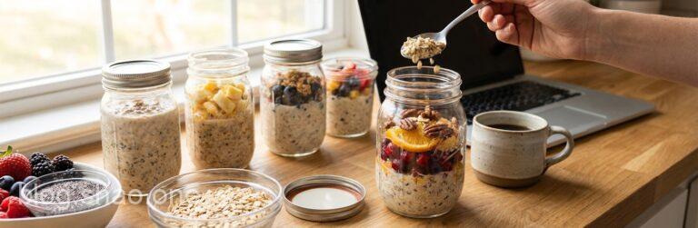 科技宅的「健康補丁」:16 款隔夜燕麥食譜,助你輕鬆優化體態與效能! 10 1767530471775