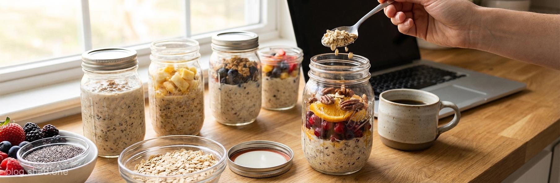 科技宅的「健康補丁」:16 款隔夜燕麥食譜,助你輕鬆優化體態與效能! 1 1767530471775