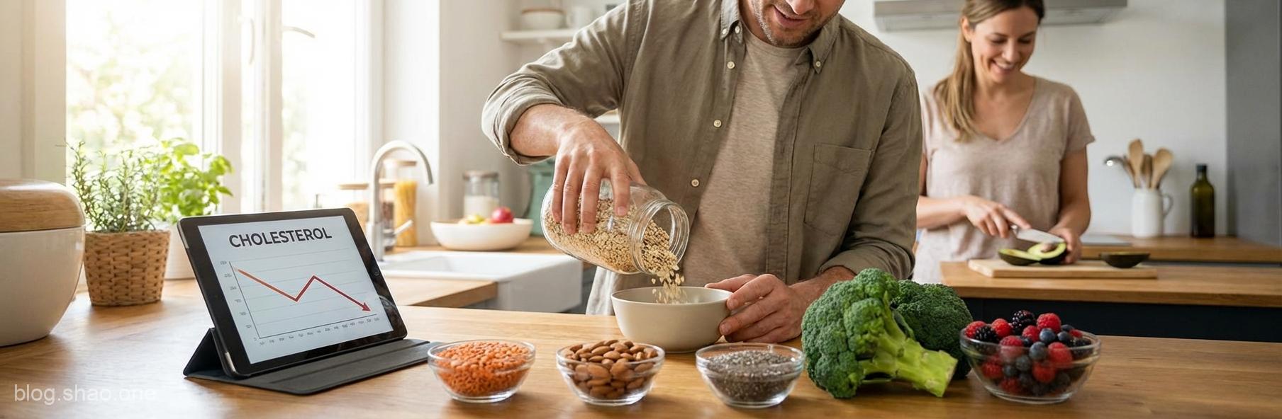 營養師也「踢到鐵板」?揭秘4招低膽固醇神技:原來「多吃纖維」不是老掉牙的口號! 1 1767531072740