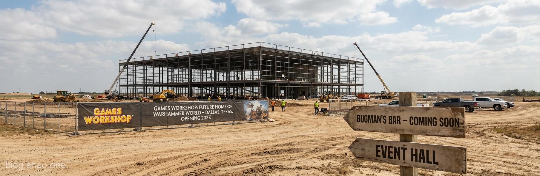 戰鎚粉的福音!Warhammer World 確定插旗美國,德州將成全球微縮模型愛好者的「朝聖新地標」 1 1768266372805