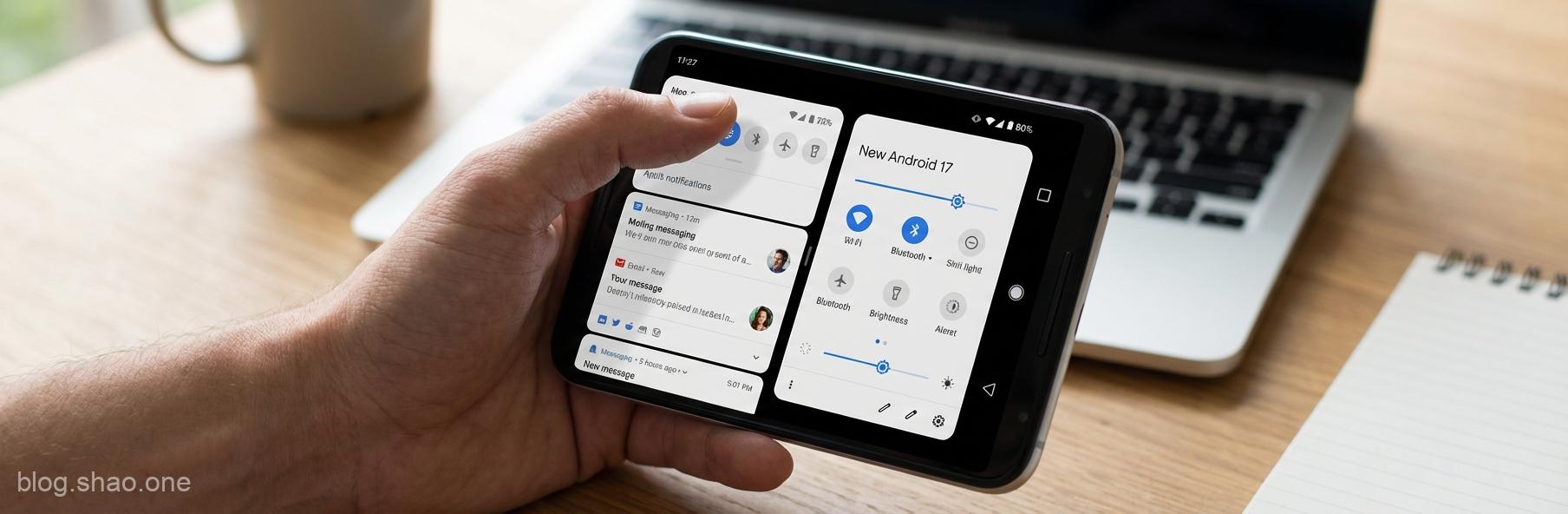 Android 17 驚爆「大變臉」!通知與快捷面板鬧分家,這波操作你買單嗎? 1 1768442206637