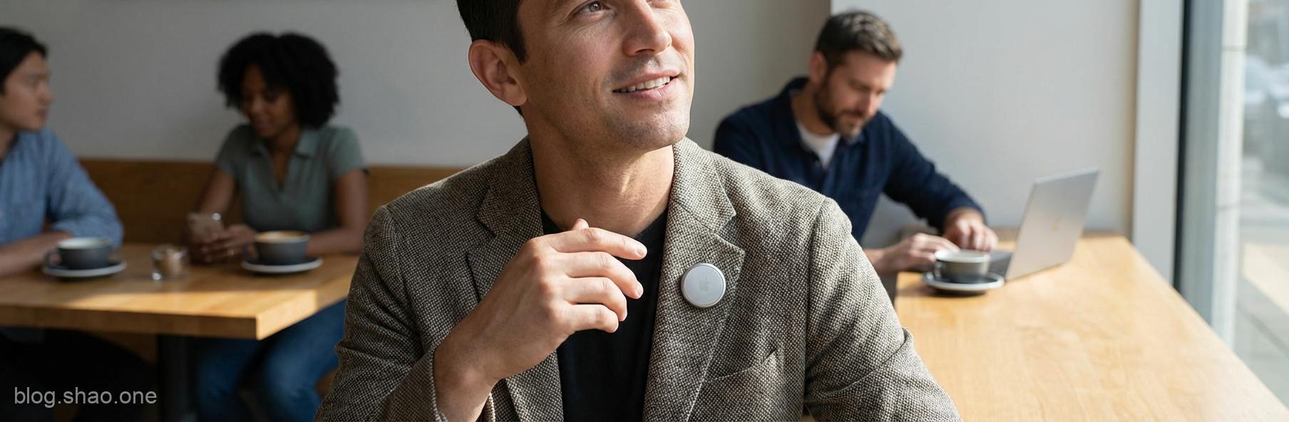 蘋果也要求變?神祕「AI 穿戴式別針」曝光,2027 年將掀起科技新浪潮! 1 1769127995424