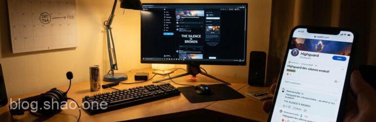 消失 40 天終於現身!神祕新作《Highguard》打破沈默,下週直播見真章:是真材實料還是畫大餅? 4 1769309737426