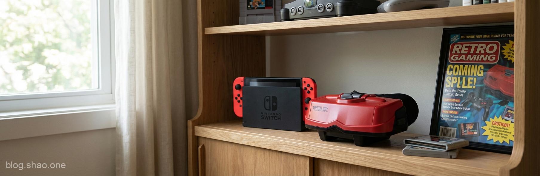 情懷滿分,但真的好玩嗎?任天堂 Virtual Boy 復刻配件:一場美麗的「紅白美夢」 1 1770341808813