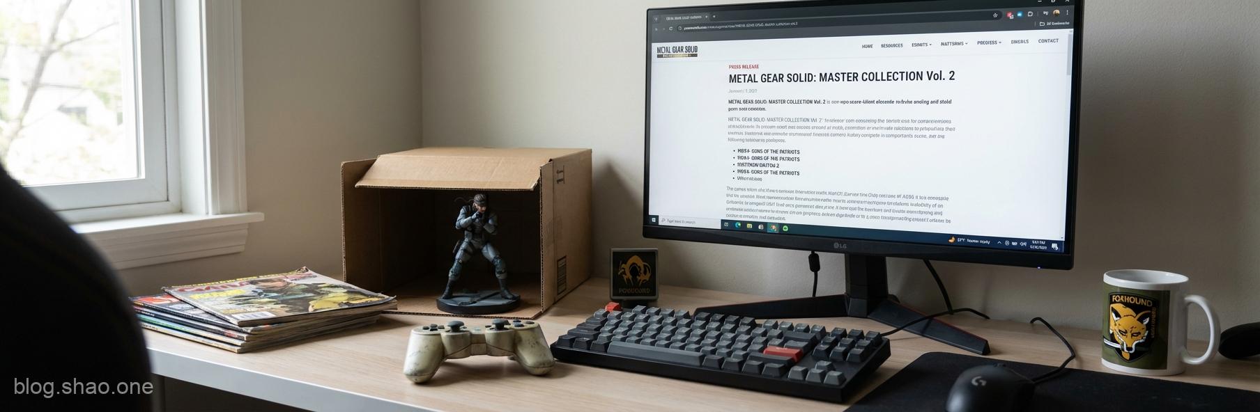 【快訊】老兵不死,只是重生!《潛龍諜影大師合輯 Vol. 2》震撼官宣,MGS4 終於要走出 PS3 冷宮啦! 1 1771027916243